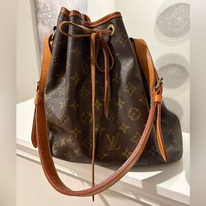 Louis Vuitton Brown Monogram Shoulder Bag